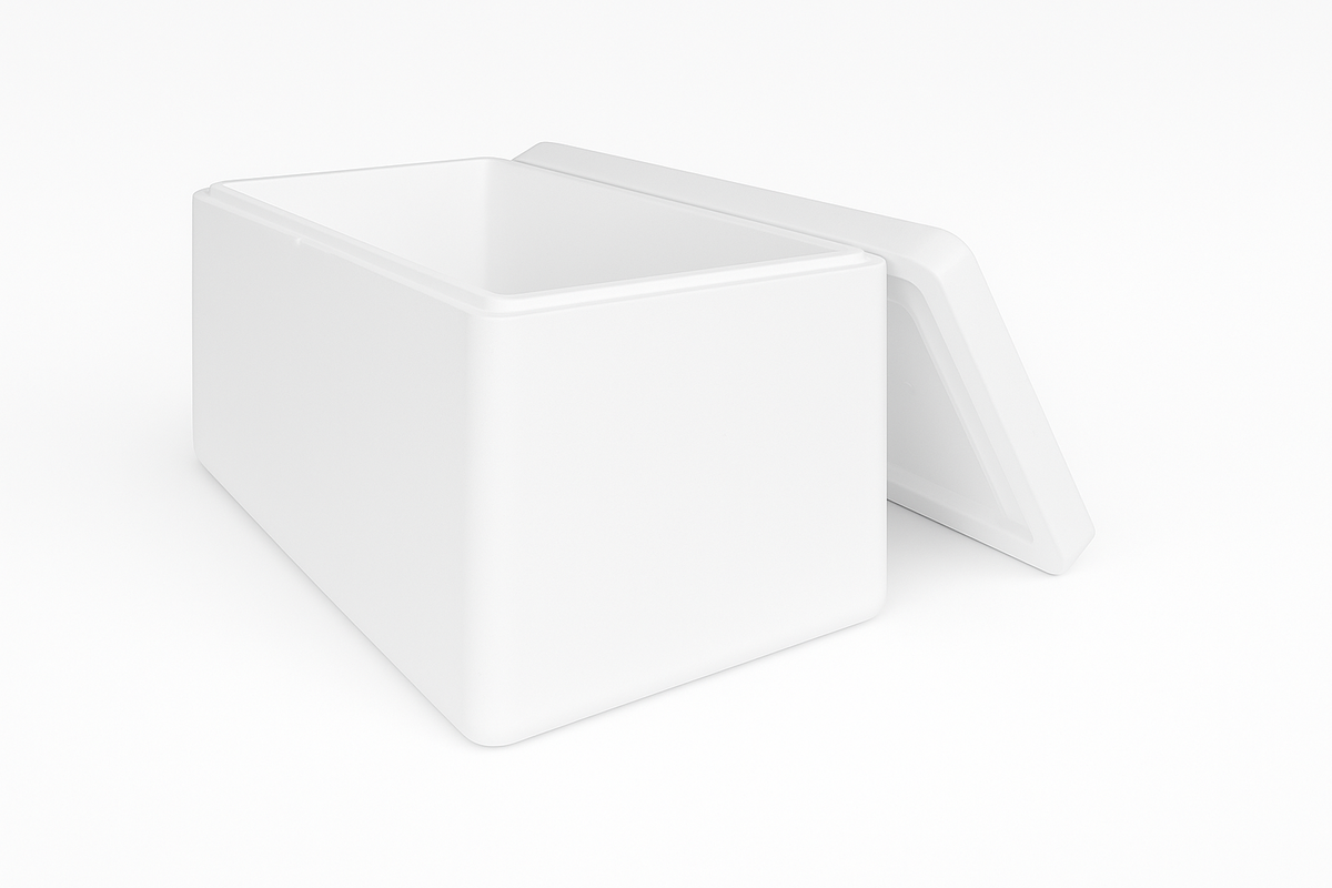 Conteneurs en polystyrène pour expéditions réfrigérées | Polarice Service - Isolation professionnelle
